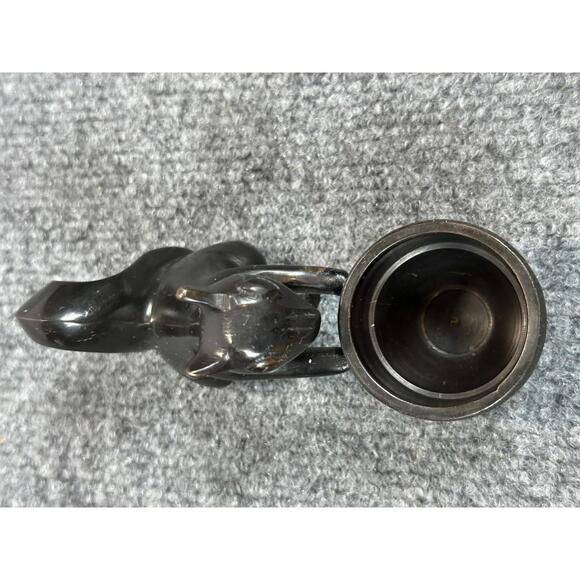 Crate & Barrel Bronze Metal Squirrel Acorn Tea Light‎ Candle Holder Toothpick - Picture 2 of 5